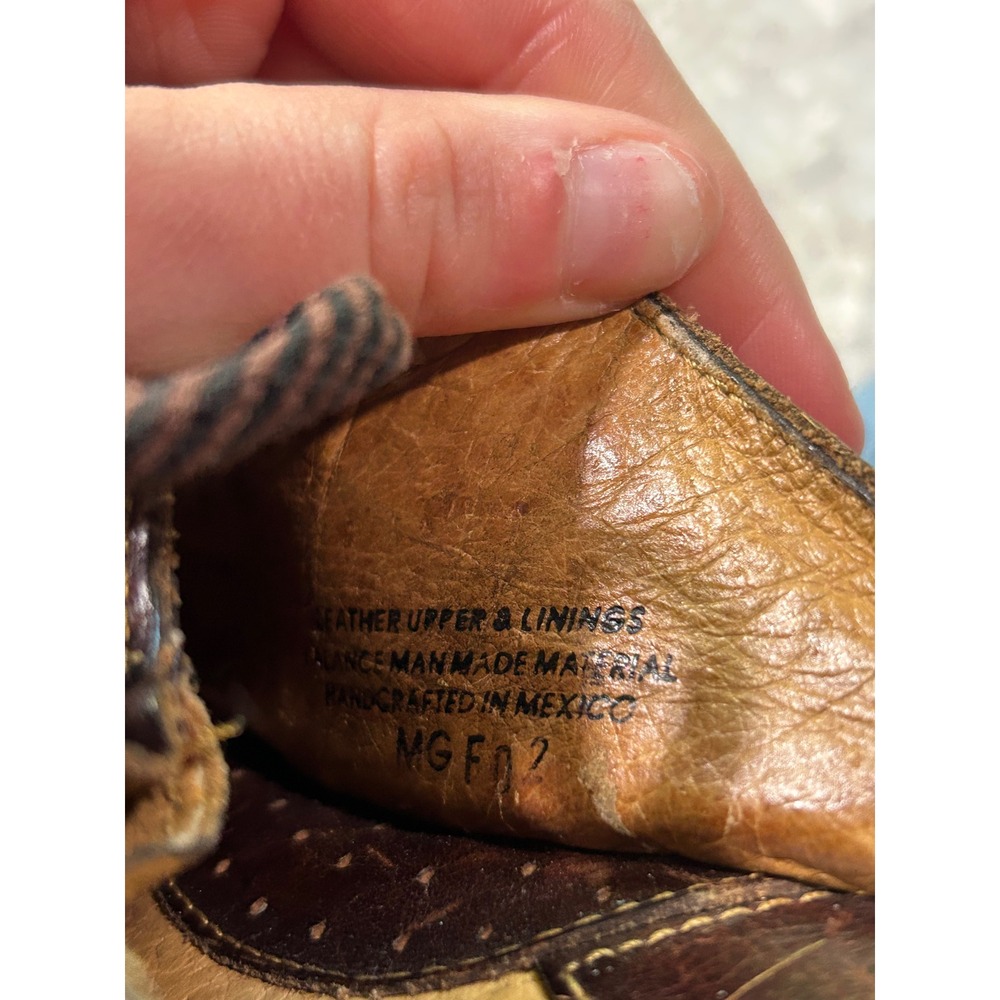 Born Red Wool Southwestern Leather Mules Clogs 9 Tribal Aztec Boho Rustic Fall - Picture 4 of 11
